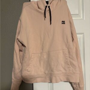 Alaskan Hard Gear Pink Cropped Hoodie